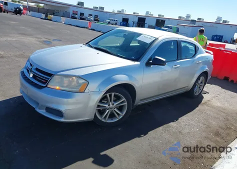 2012 Dodge Avenger Se from USA, damaged, VIN 1C3CDZAG5CN314398